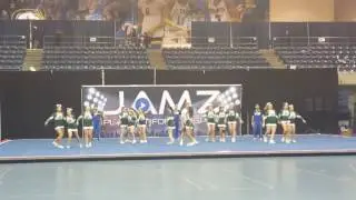 My beautyqueen Samantha Pondo cheer Jamz competition