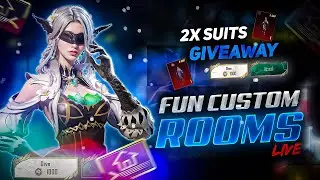 BGMI Custom Rooms Live  | BGMI Royal Pass Giveaway | 