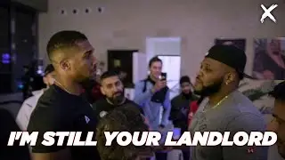 Extended footage of Anthony Joshua's fiery clash with Jarrell Miller!