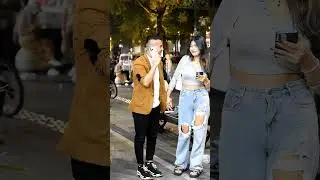 gandeng cewek ga dikenal 😂😅 #vidioshort #funny #vidioprank #funnyprank #prankterngakak #prankideas
