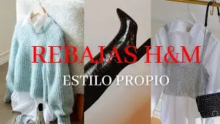 OS LLEVO DE REBAJAS H&M 🛍️/ESTILO PROPIO/UNA SEMANA DE TIENDAS
