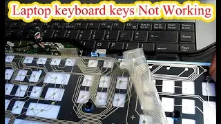 How to Repair Laptop Keyboard II Laptop keyboard keys Not Working