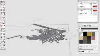 CAD to Sketchup Site Model