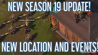 NEW SEASON 19 UPDATE! AND NEW EVENTS AND SEASONAL LOCATION!