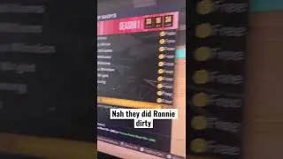 Ronnie 2k got violated 💯