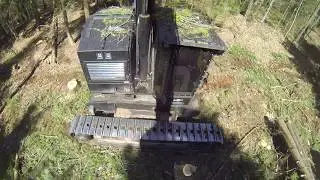 TimberPro TL745C Feller Buncher w/ Quadco 22C - Joe Hardwick
