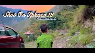 Shot On Iphone 13 || Cinematic Mode || 4K Video 🔥 | Shameem pathan