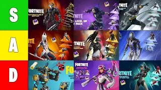 Ranking EVERY Level Up Quest Pack Fortnite Skin!