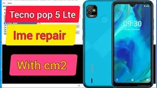 Tecno pop 5 lte ime repair with cm2|| texno pop5 lte ime repair