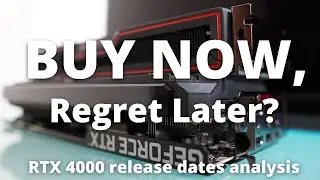 RTX 4000 series incoming. Still worth buying a GPU now?