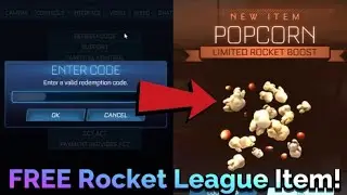 The ONLY FREE ITEM in Rocket League! (2021 Redeem Code)