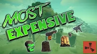 《RUST》THE TOP 5 MOST EXPENSIVE ITEMS/SKINS IN RUST!!