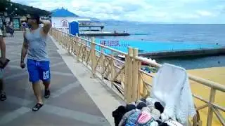 Алушта, прогулка по Набережной