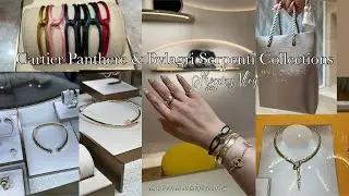 Cartier Panthere & Bvlgari Serpenti Vlog | Changing the Cartier Trinity Cord Bracelet