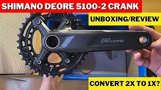 SHIMANO Deore M5100-2 Crankset Review/Unboxing 2022 | Noris Bikeshop