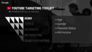 YouTube: Audience Targeting that Leverages all of Google