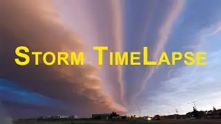 4K UHD Storm Cloud Time-Lapse, Regina, Saskatchewan