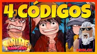 ✅4 CÓDIGOS de 🔥ANIME RANGERS 🔥 Update 1 🔥 Roblox 2024🔥 EMiLiOR