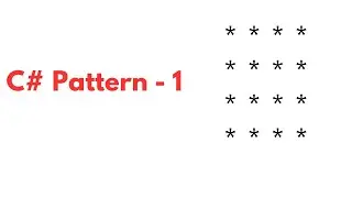C# patterns || Pattern - 1