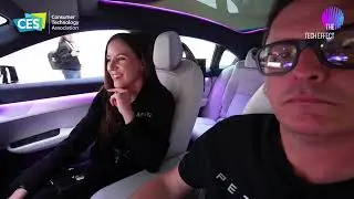 CES 2024 - AFEELA TEST DRIVE - SONY HONDA MOBILITY
