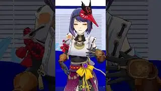 Kujou Sara - Title【原神/GENSHIN IMPACT MMD】#genshinimpact #kujousara #shorts