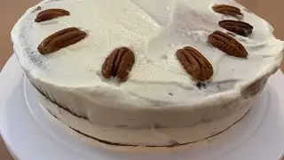 Carrot Cake Recipe with Whipped Cream Frosting