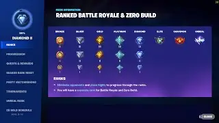 Fortnite Ranked: Getting ELITE! (Stream crashed)