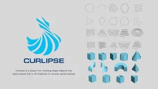 Curlipse – 3Ds Max Shape Object