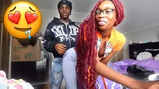 RANDOMLY BENDING OVER 🥰 IN FRONT OF MY BOYFRIEND TO SEE HIS REACTION 🍑 *He Couldn’t Resist*