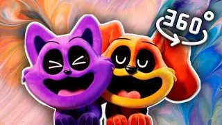 🐾360°CatNap x DogDay Enchanting Tale of Midnight Soft Paws! | Poppy Playtime Chapter 3 | Comic Dub