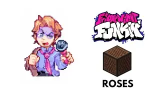 FNF | Friday Night Funkin' - Roses [Minecraft Note Block Cover]