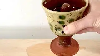 Pythagorean Cup in Action- Trick Pottery Cup