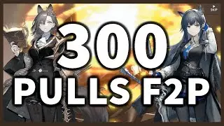 [Arknights] but 300 Pulls on a F2P Account