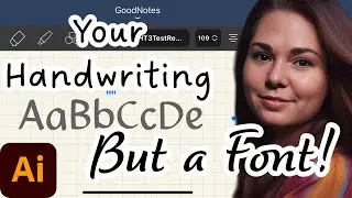 EASY FONT CREATION | Fontself Beginner Basics in Adobe Illustrator