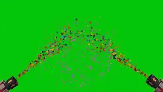 celebration green screen with sound 🎉effects| for video editing | #trending |
