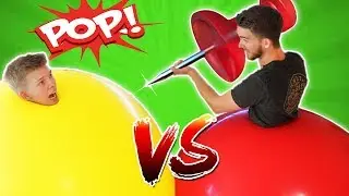 GIANT 6ft Balloon Battle!