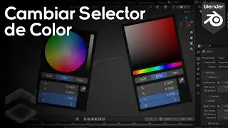 Cambiar Selector de Color Picker en Blender 3.3 - Consejos Rápidos