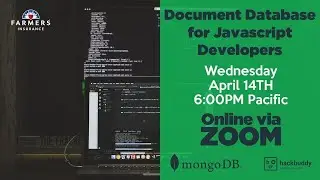 Document Database for Javascript Developers with MongoDB