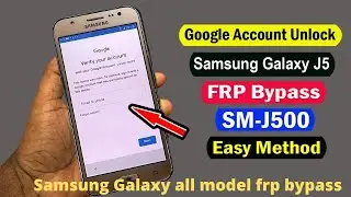 Samsung Galaxy J5 Frp Bypass 2022 || Samsung All Model Frp Bypass 2022 || J500 frp bypass