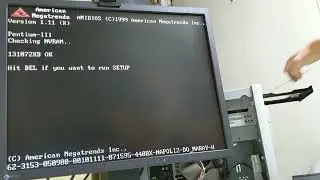 나래 해커스 펜티엄III 간단 세팅 샘플