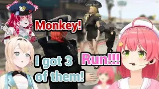 The Unexpected MVP, Police Miko, Ollie, Iroha VS Gang Akirose, Pekora, Anya Gun Fight in HoloGTA!!!