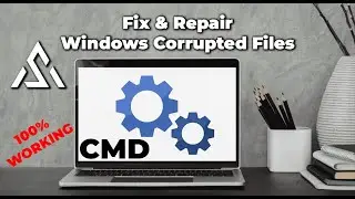 How To Repair Windows Corrupt Files Using Command Prompt | 2023 Restore Windows Missing Files By CMD