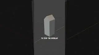 Fix Overlaping Edges in #blender #blend3d #productdesign #3dmodeling