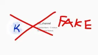 This is not my channel