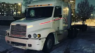 Long-distance trucking in Russia 