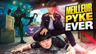 T1 vs DK🔥T1 KERIA = THE BEST PYKE GAME EVER!! (INHUMAN)
