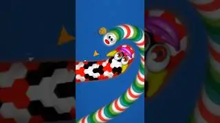 Worms Zone Epic moment 😎