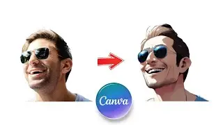 How to turn an image into an anime character in Canva