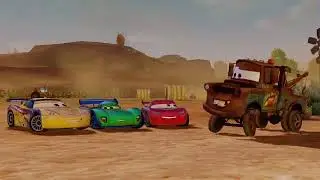 Cars 2 the video game #476 Dragon Lightning Vs The Good Guys