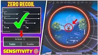 SCOPE जमेगा अब🔥(ZERO RECOIL) SENSITIVITY 3.3 UPDATE GYRO😍NON GYRO SENSITIVITY BGMI BEST SENSITIVITY